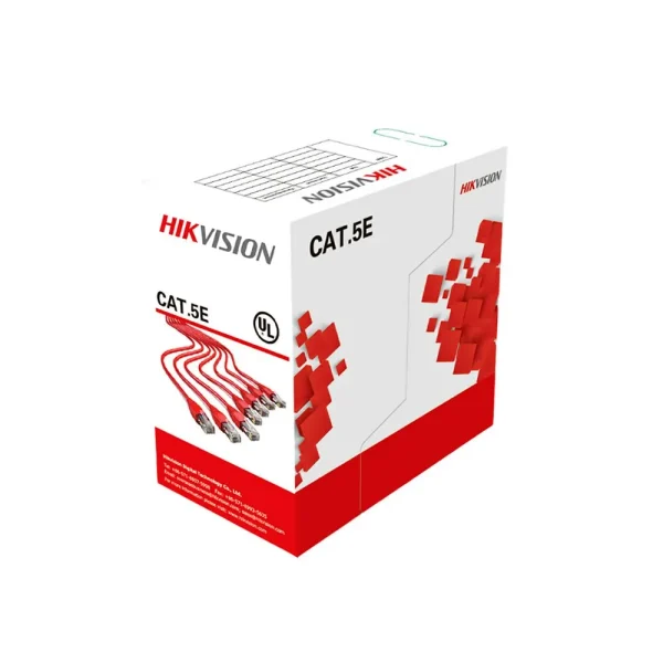 ROLLO DE CABLE HIKVISION UTP 4 PARES CATEGORIA 5E EXTERIORES - Rices Enterprise