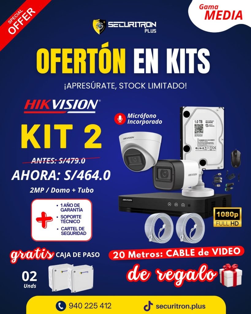 Kits Hikvision Gama Media - Rices Enterprise