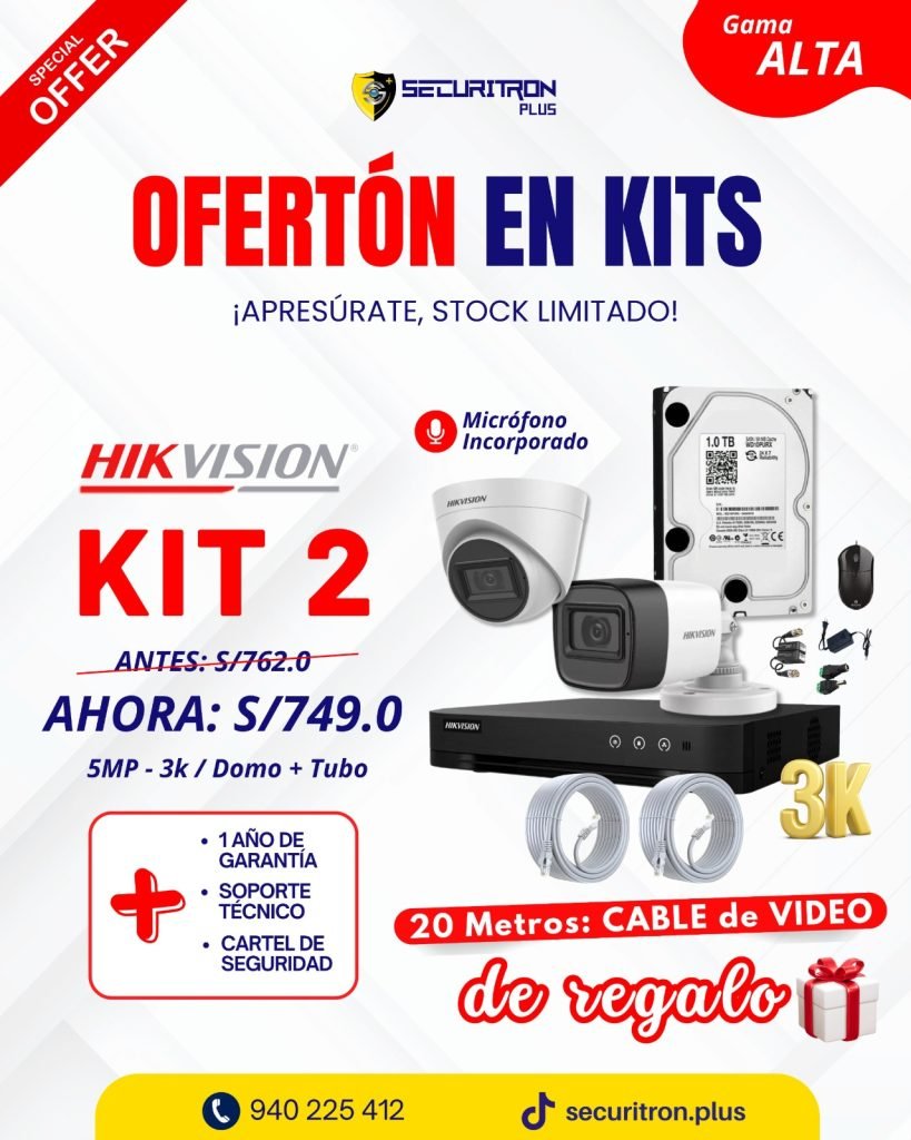 Kits Hikvision Gama Alta - Rices Enterprise